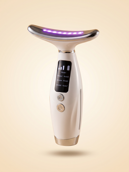 Velora Neck Sculptor — LED Light Therapy Neck & Décolletage Lifting Wand