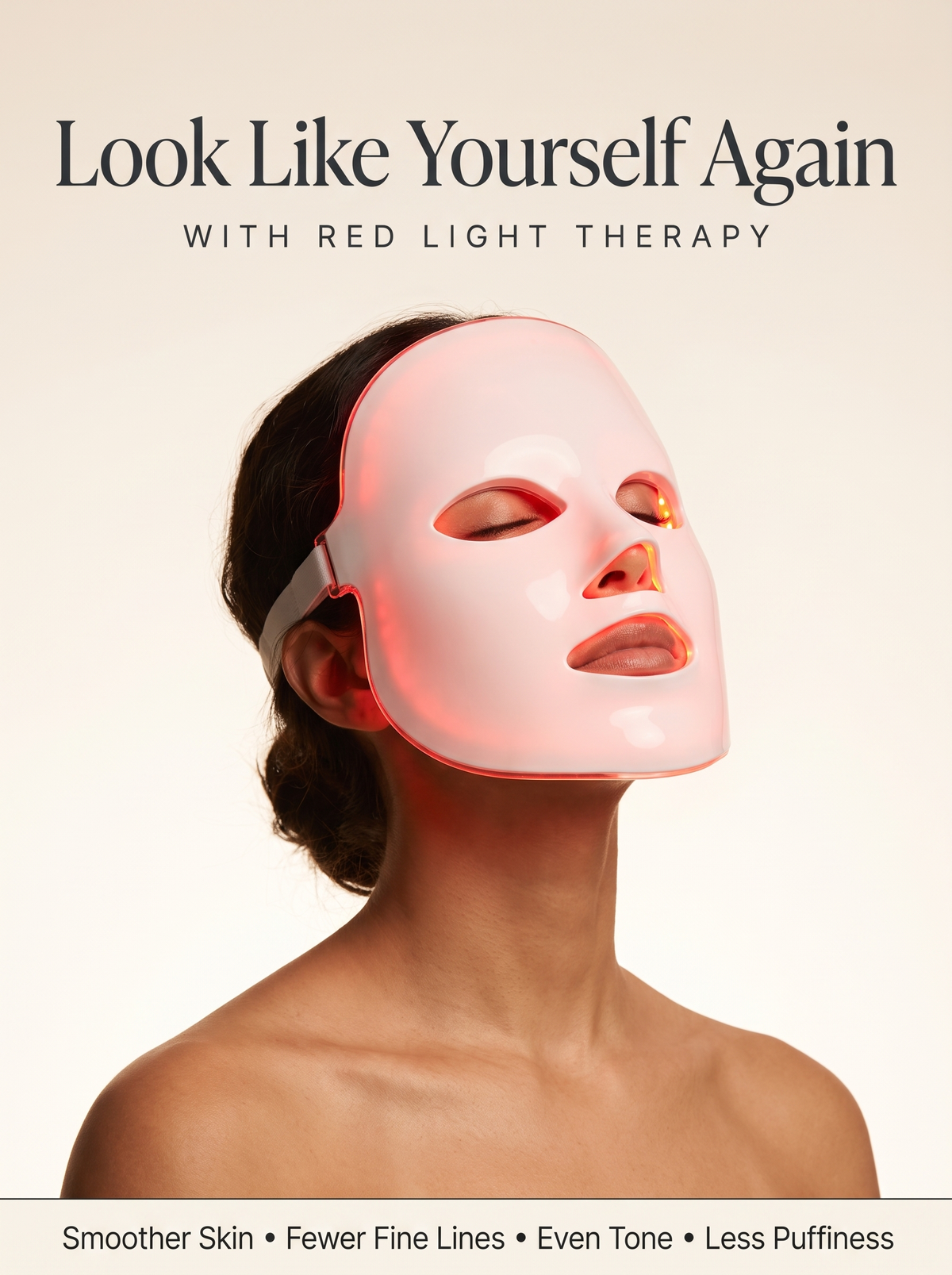 Velora Radiance Mask — 7-Color Wireless LED Face Mask