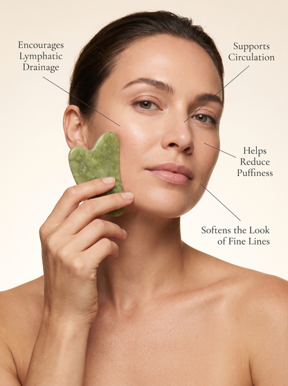 Velora Jade Ritual Set — Facial Sculpting Tool Collection